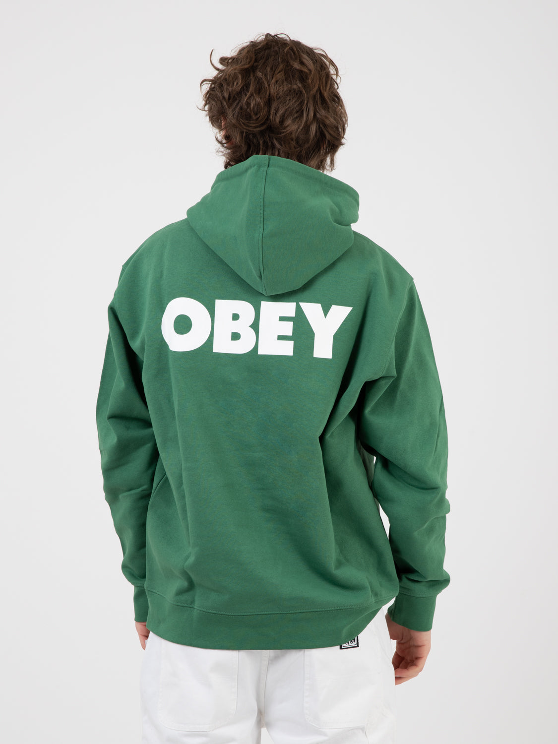 Obey Bold Hood palm leaf