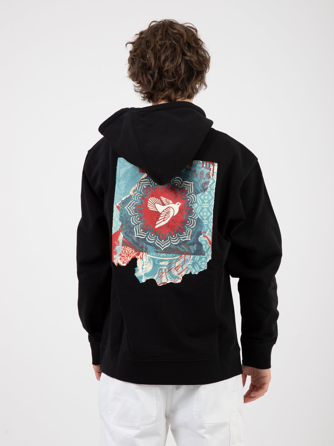 Obey Peace Dove Blue black