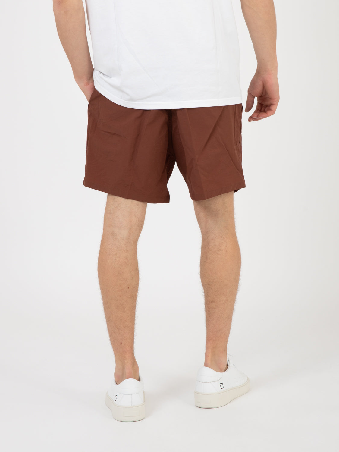 Shorts easy peak web sepia