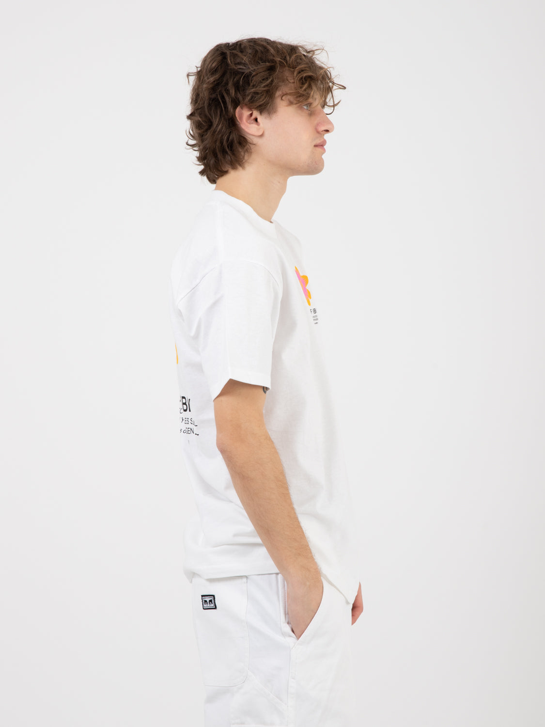 T-Shirts House Of Obey Flower white