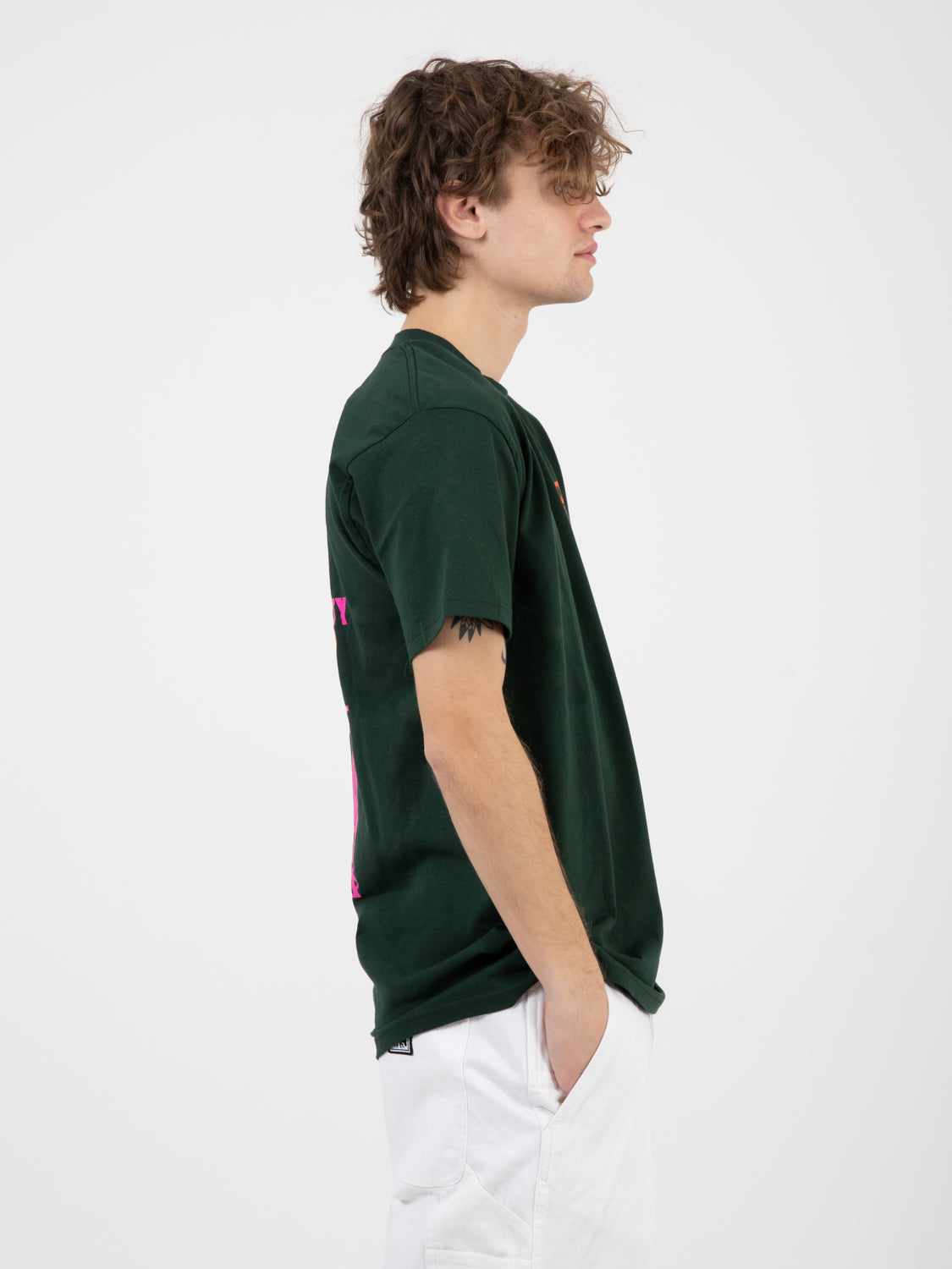 Obey End Police Brutality forest green T-Shirts