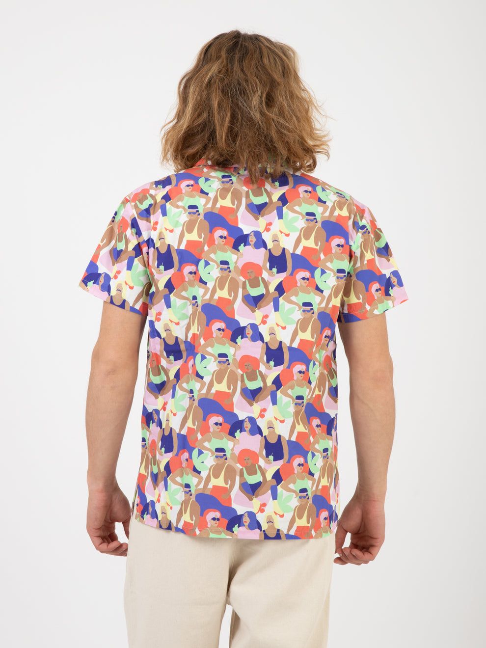 Grove pattern short sleeve shirt