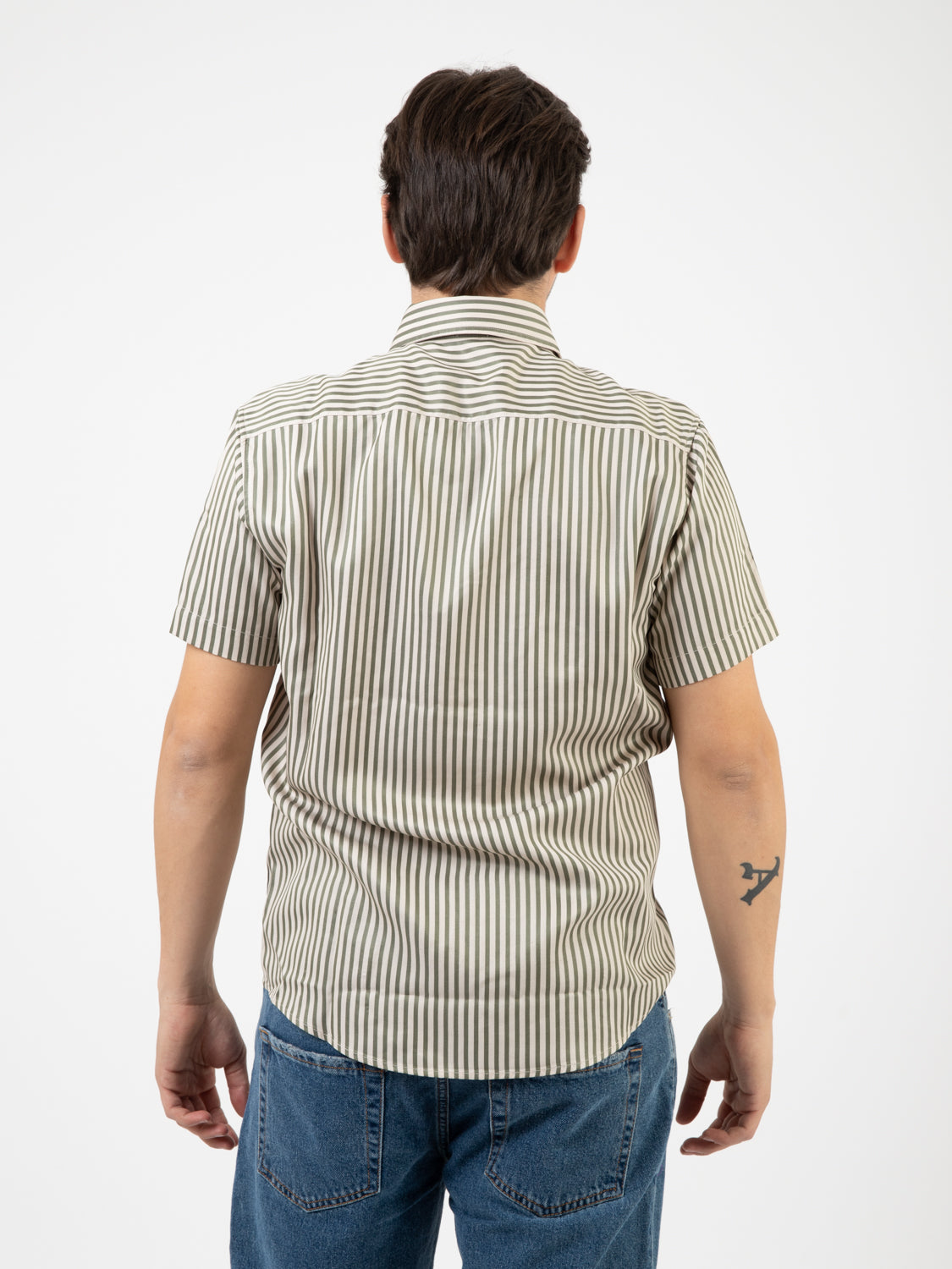 Jeffrey striped raye shirt