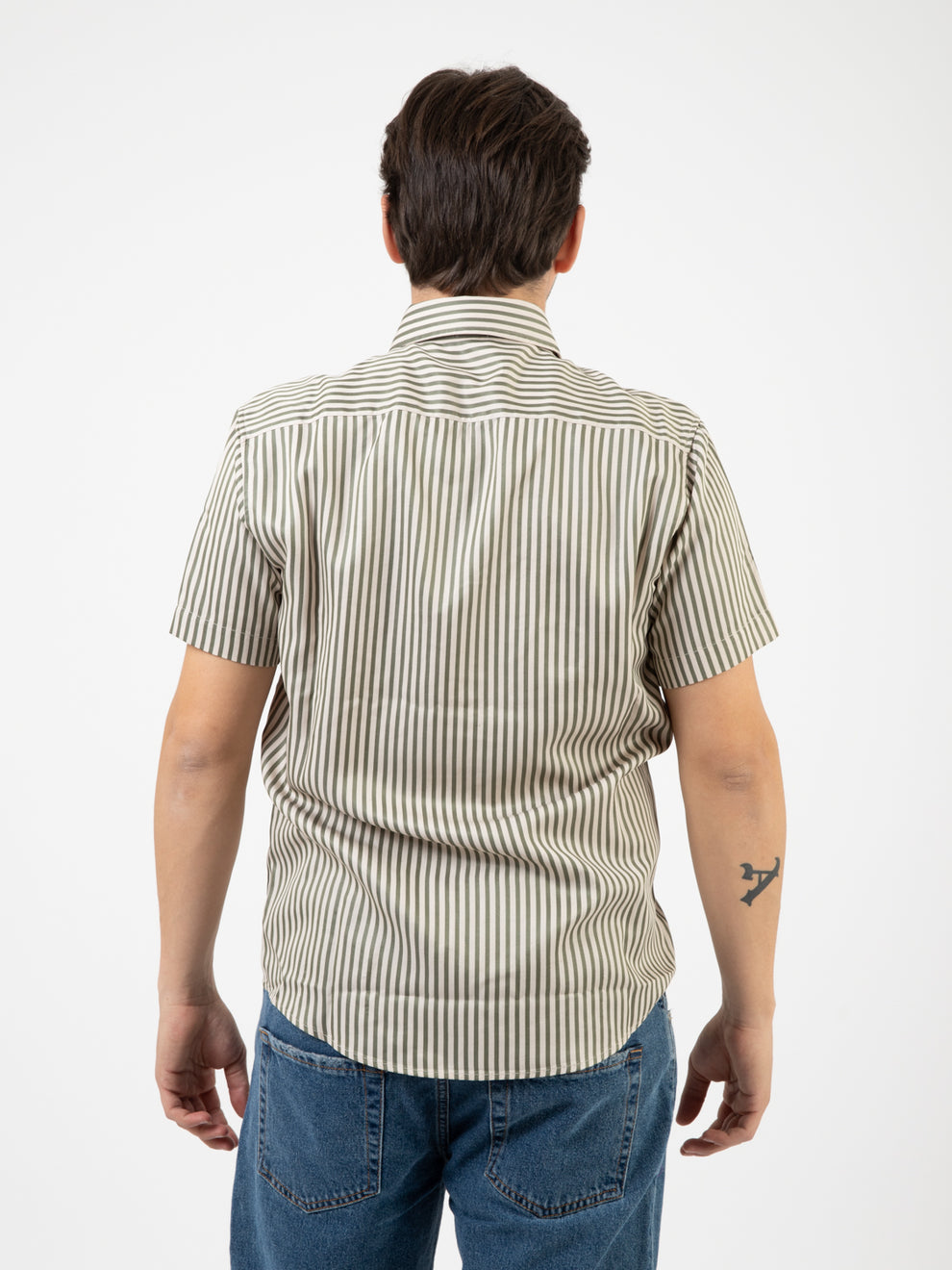 Jeffrey striped raye shirt