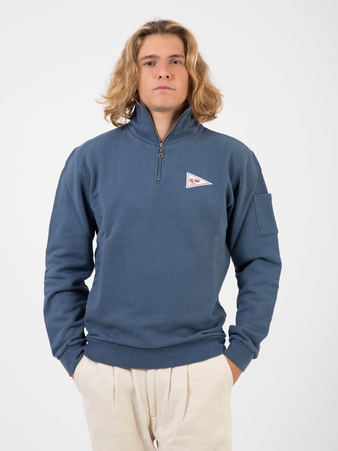 Ballast cobalt sweatshirt