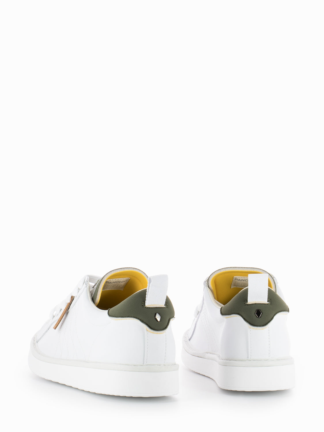 P01 Lace-Up Microfibre Neoprene white / military olive