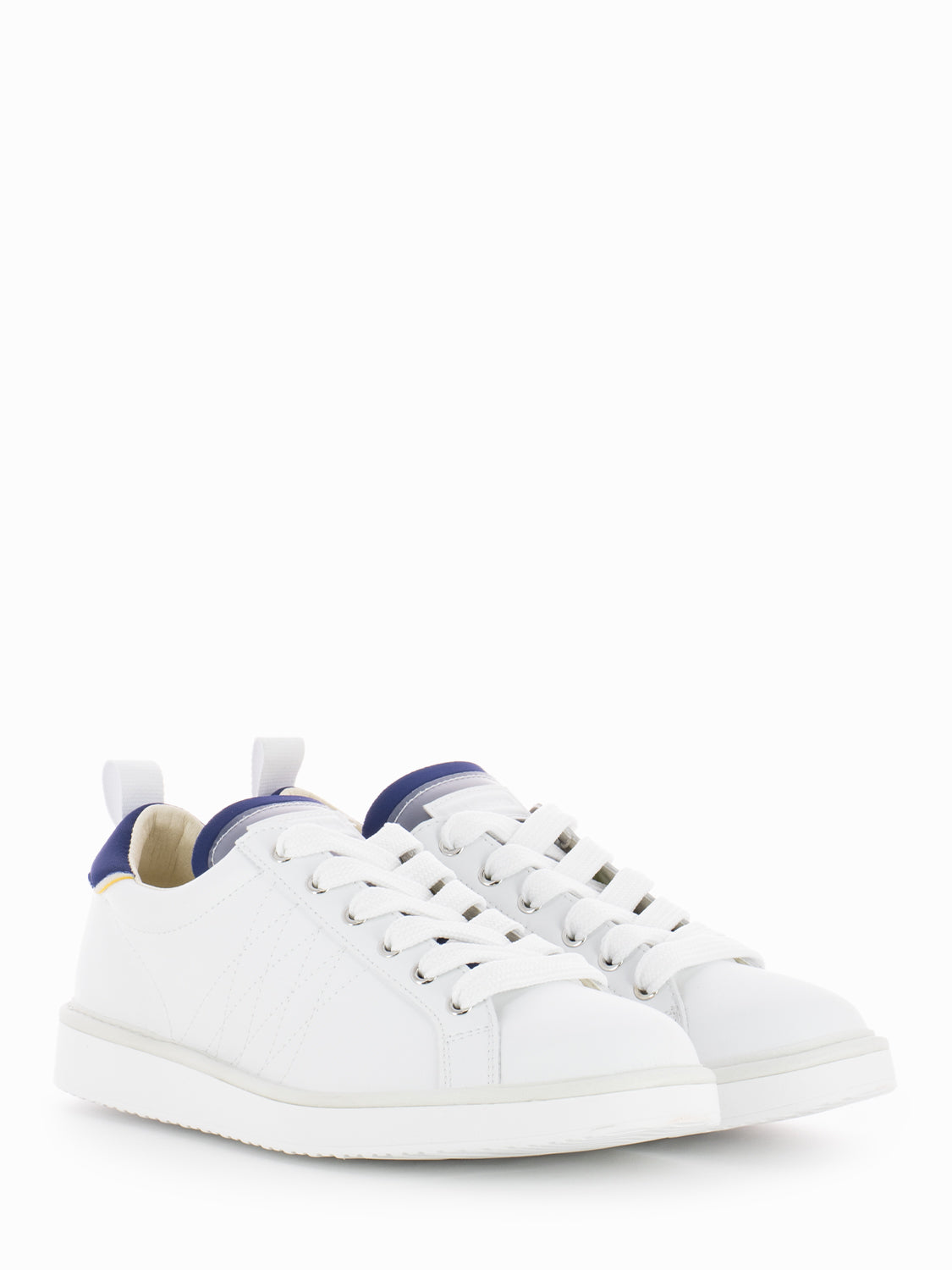 P01 Lace-Up Microfibre Neoprene white / navy