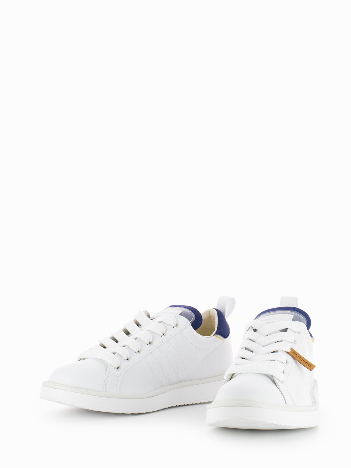 P01 Lace-Up Microfibre Neoprene white / navy