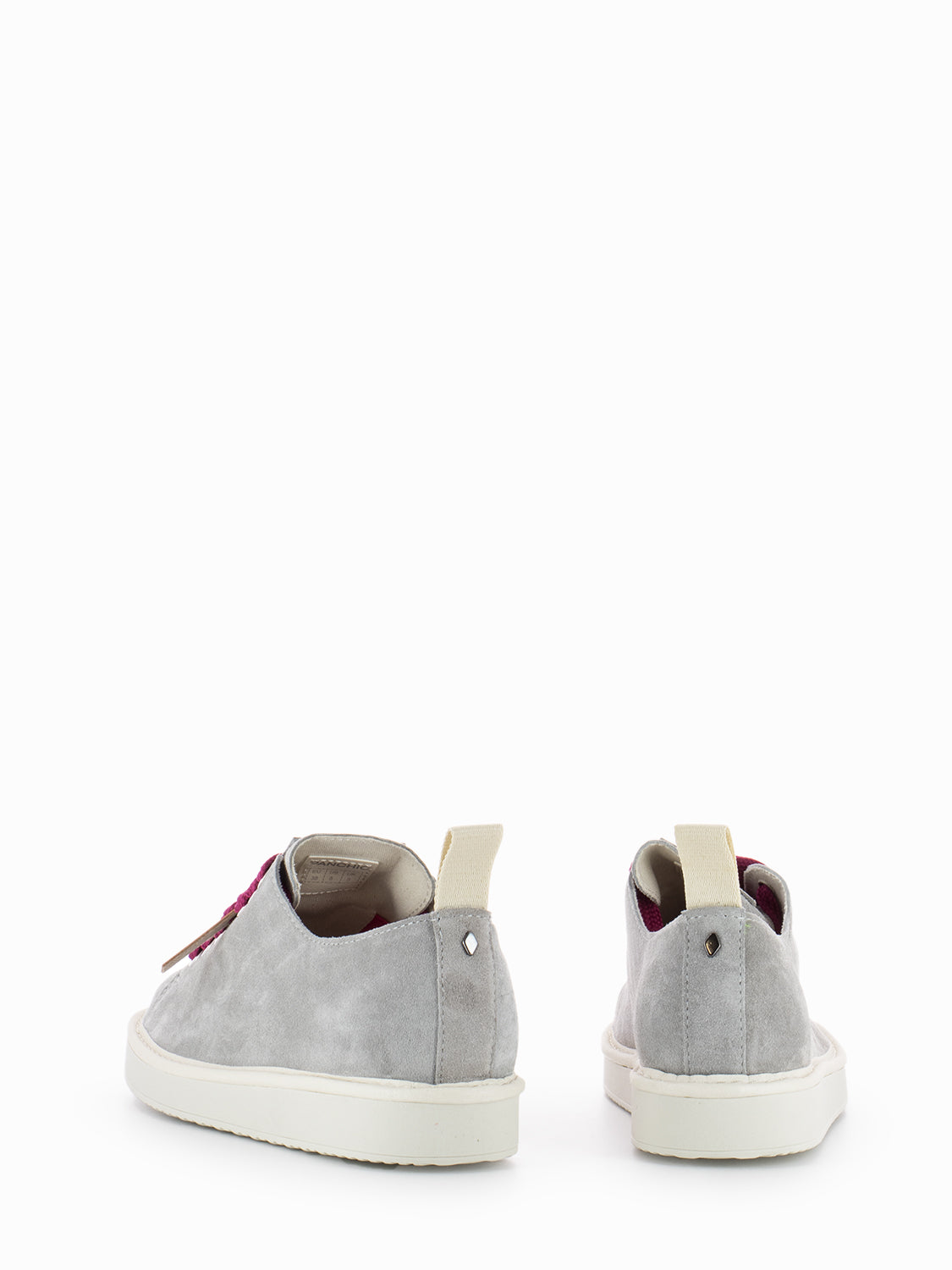 P01 Lace-Up Suede Chillin silver / fuxia