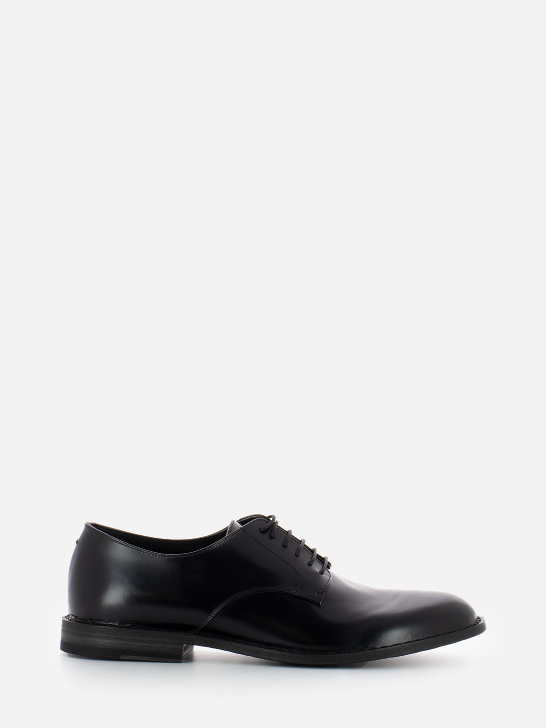 Derby in pelle nero