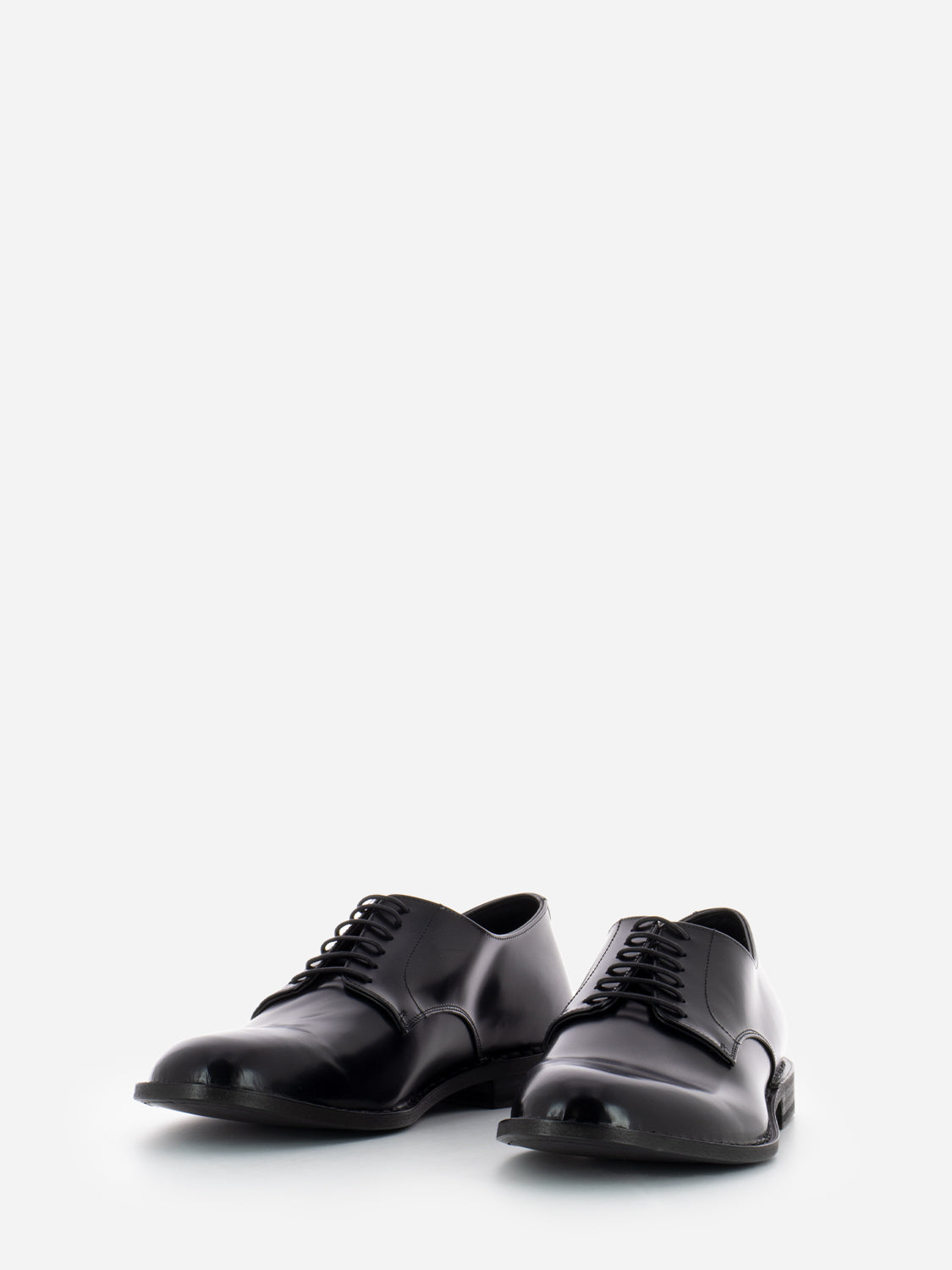 Derby in pelle nero