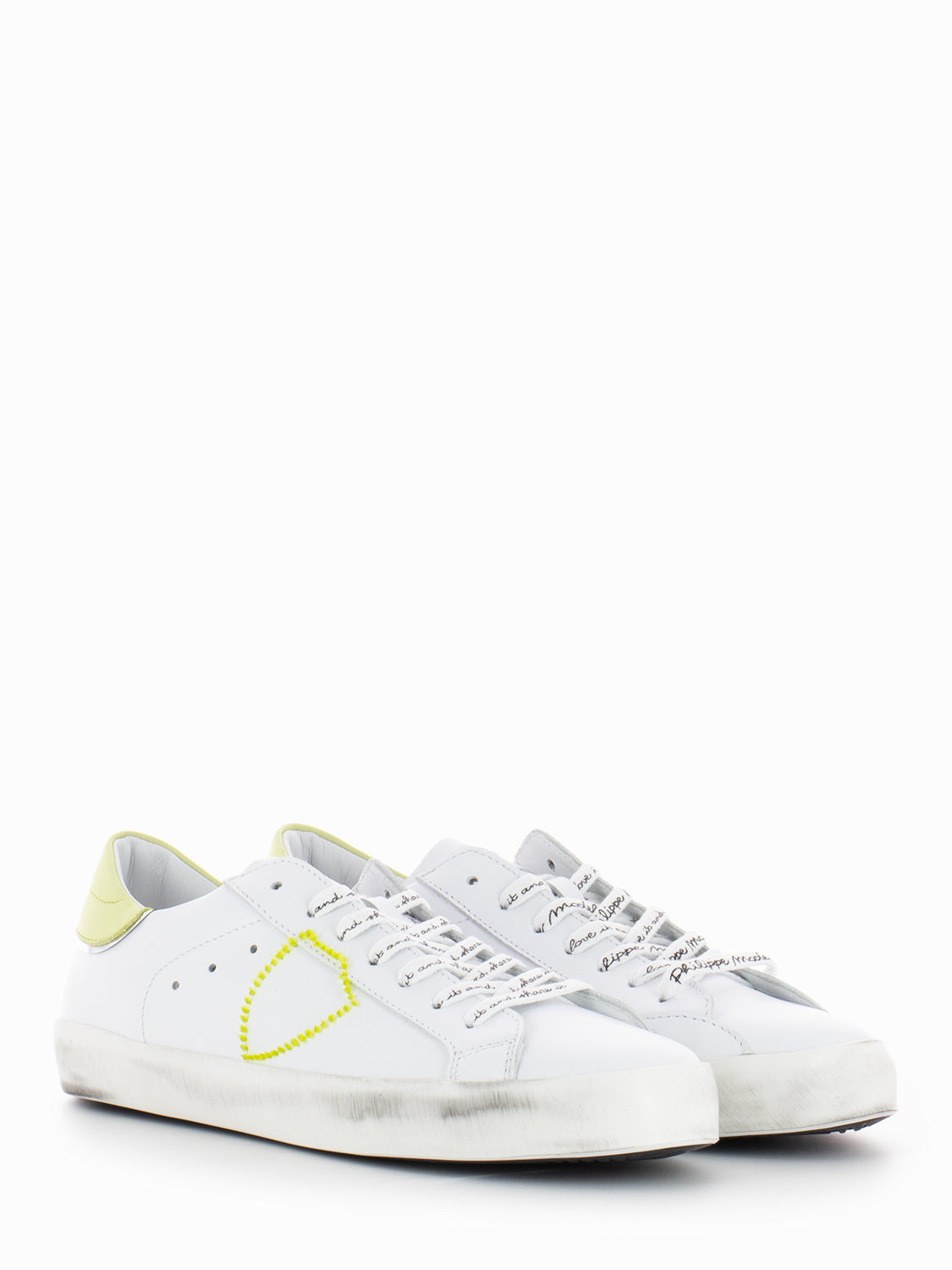 Prsx broderie pop white / pale yellow / silver