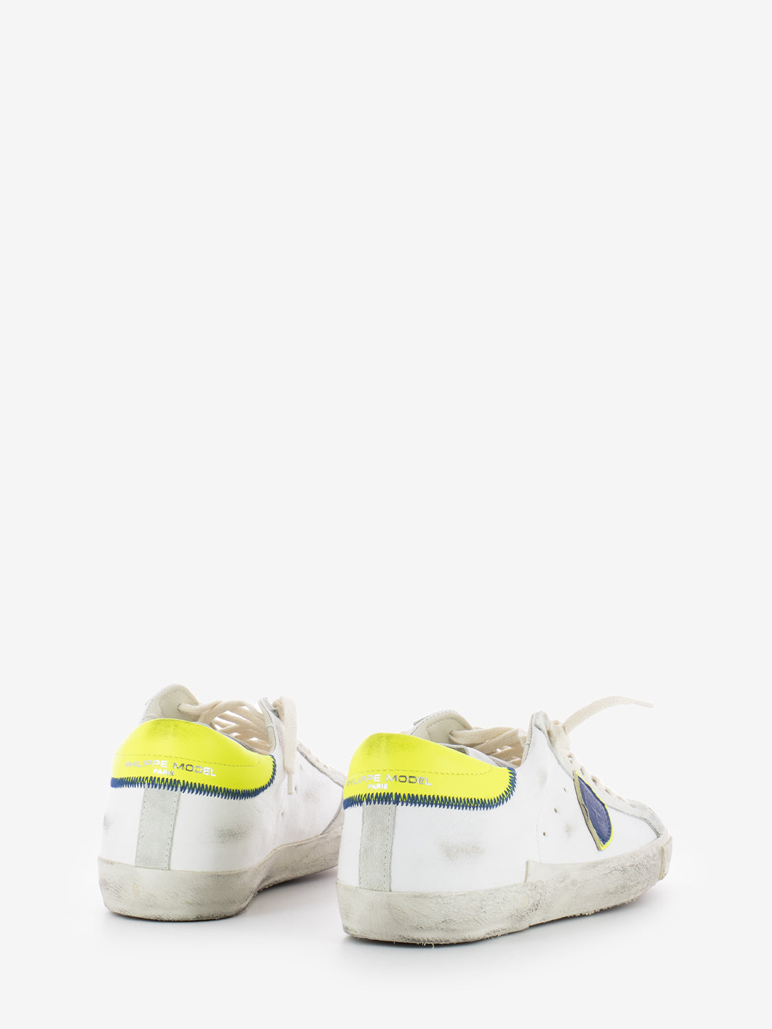 Prsx Low Doux neon blanc / jaune