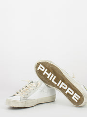 PHILIPPE MODEL - Prsx low dowx neon blanc / jaune