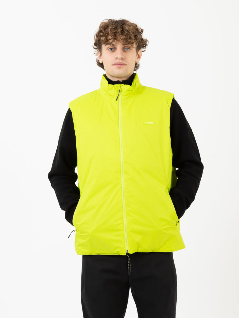 RAINS - Padded nylon digital lime