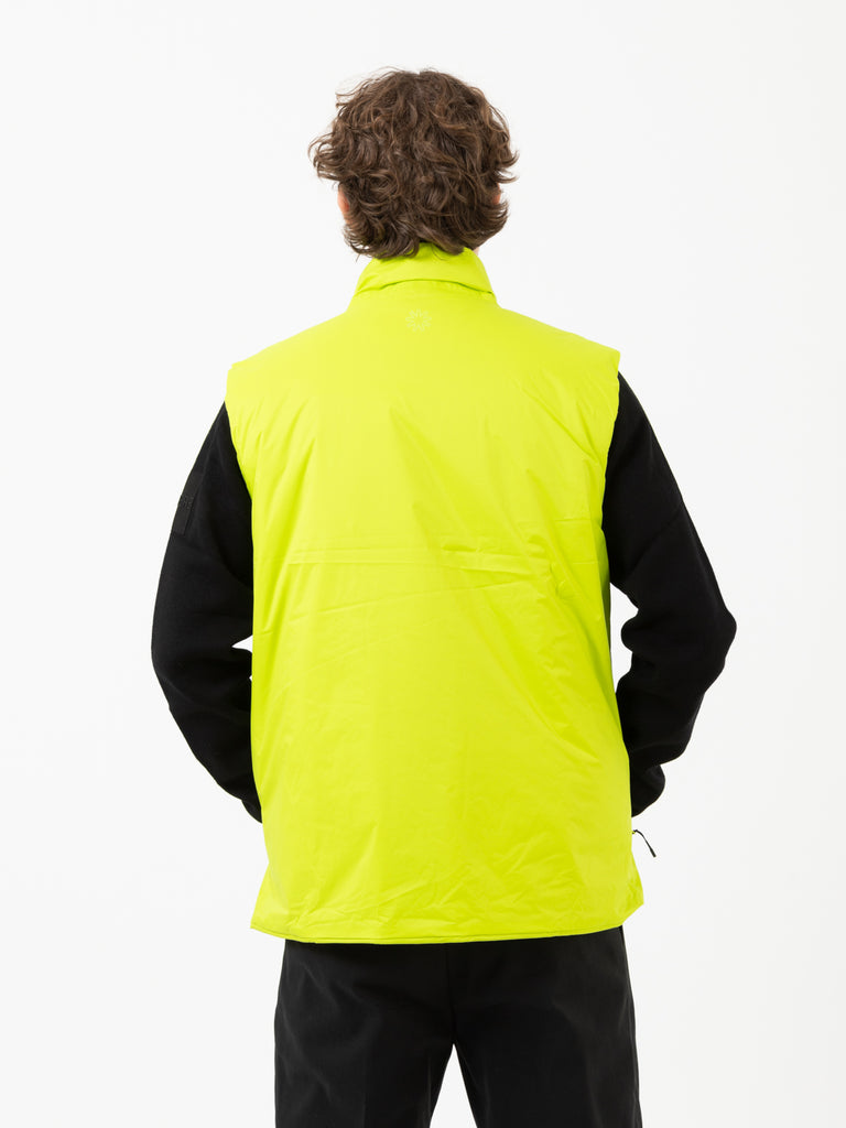 RAINS - Padded nylon digital lime