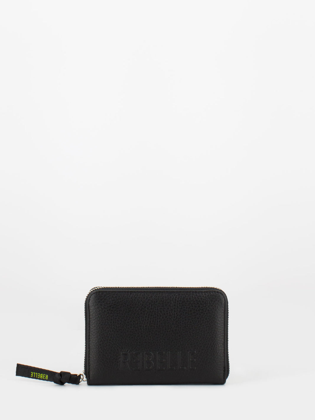 Zip Around Wallet Medium Dollar Black