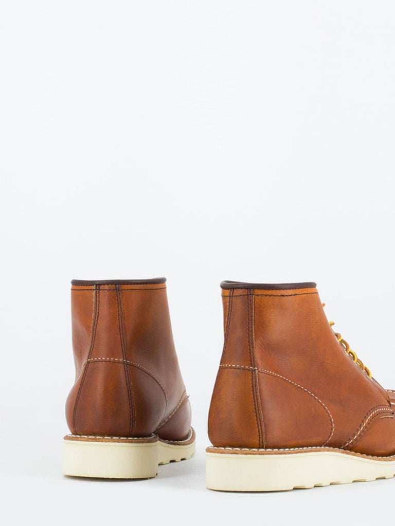 RED WING - 6'' classic moc toe cuoio