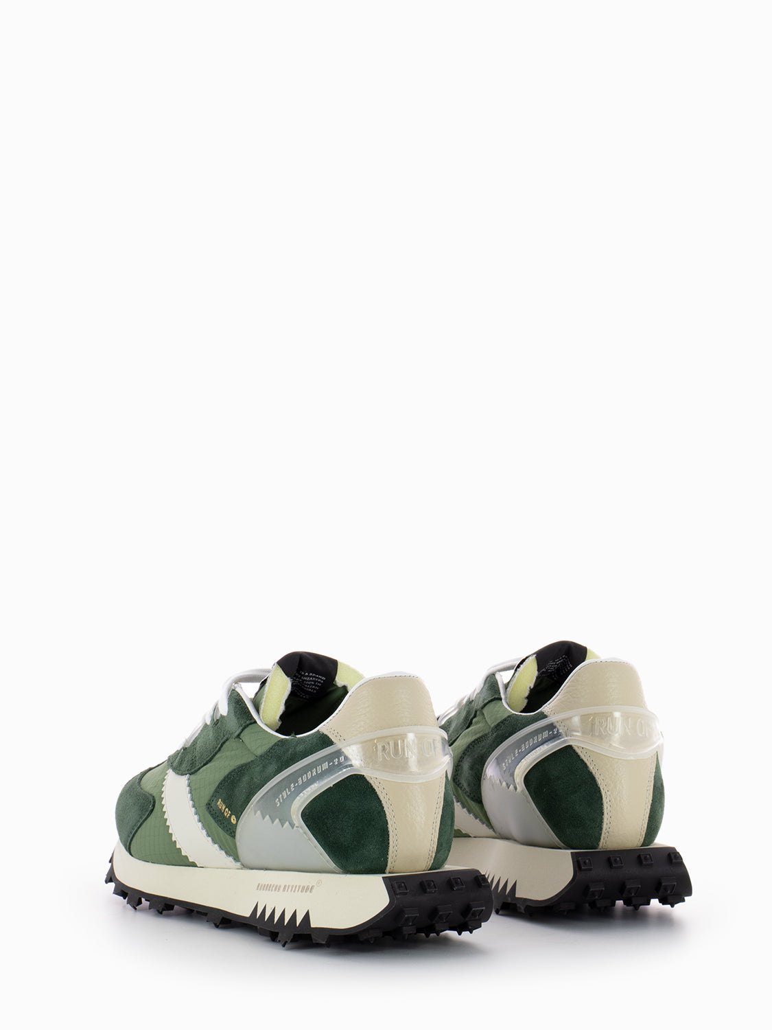 Sneakers M Stripe Three verde / bianco