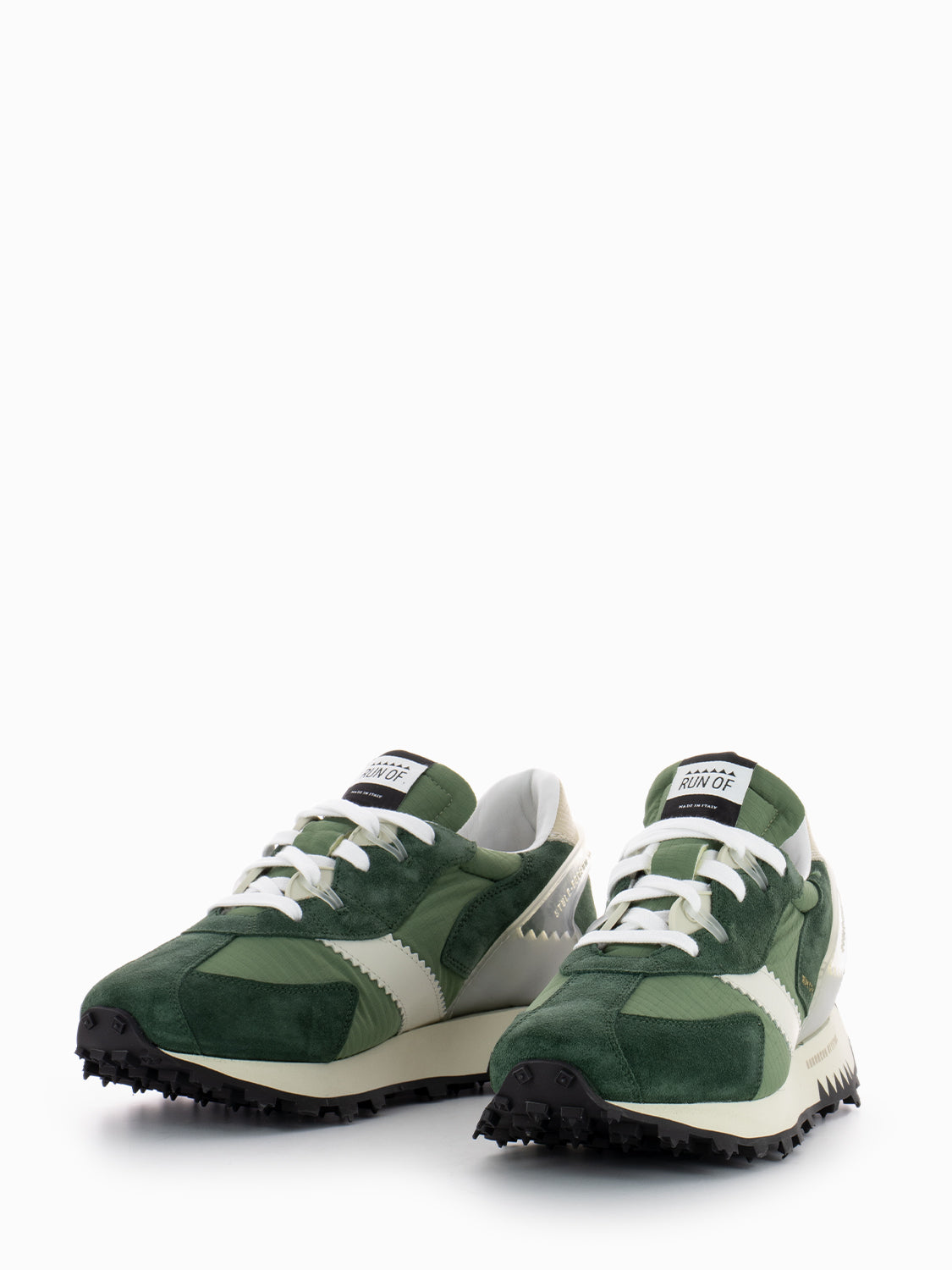 Sneakers M Stripe Three verde / bianco