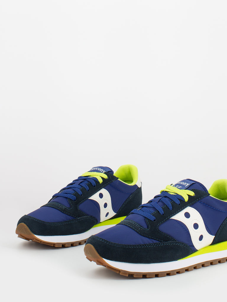 SAUCONY - Jazz Original navy / blu / lime