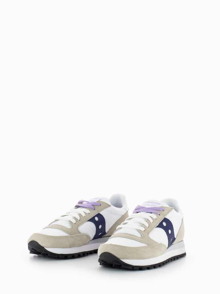 SAUCONY - Jazz original white / navy