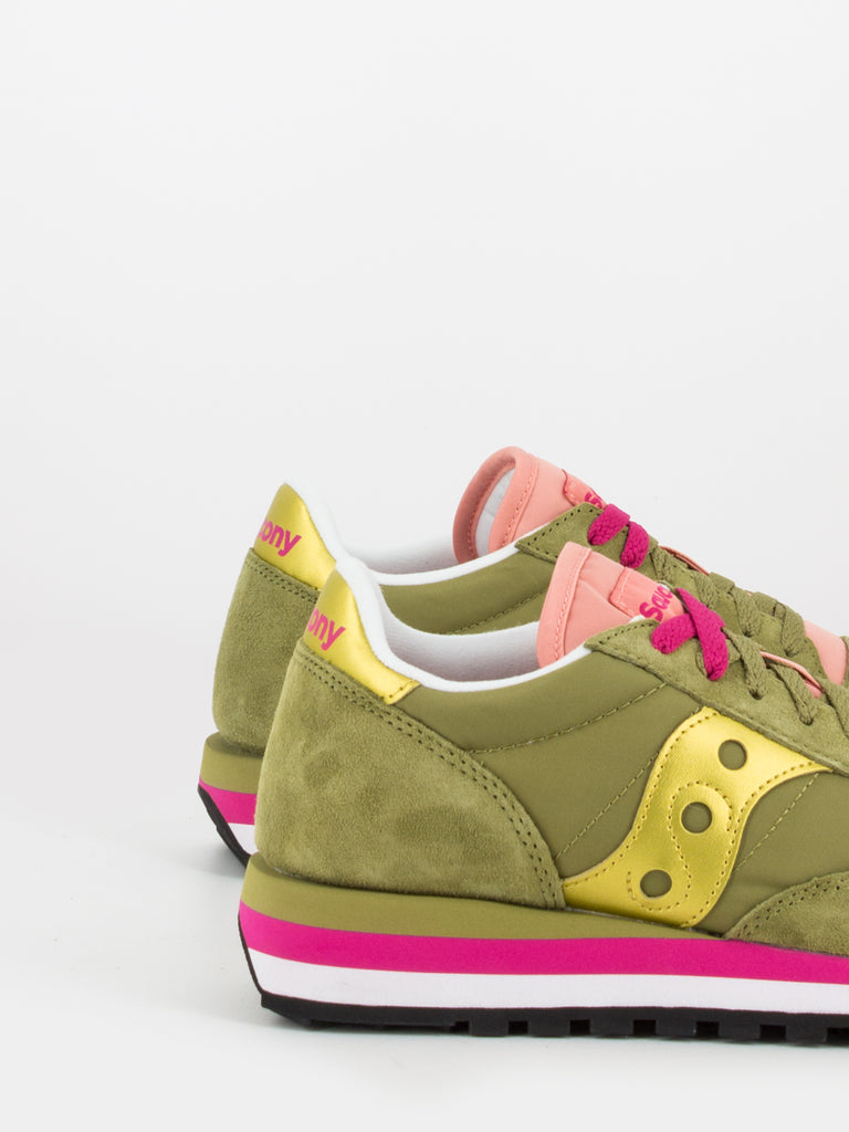 SAUCONY - Jazz triple olive / gold