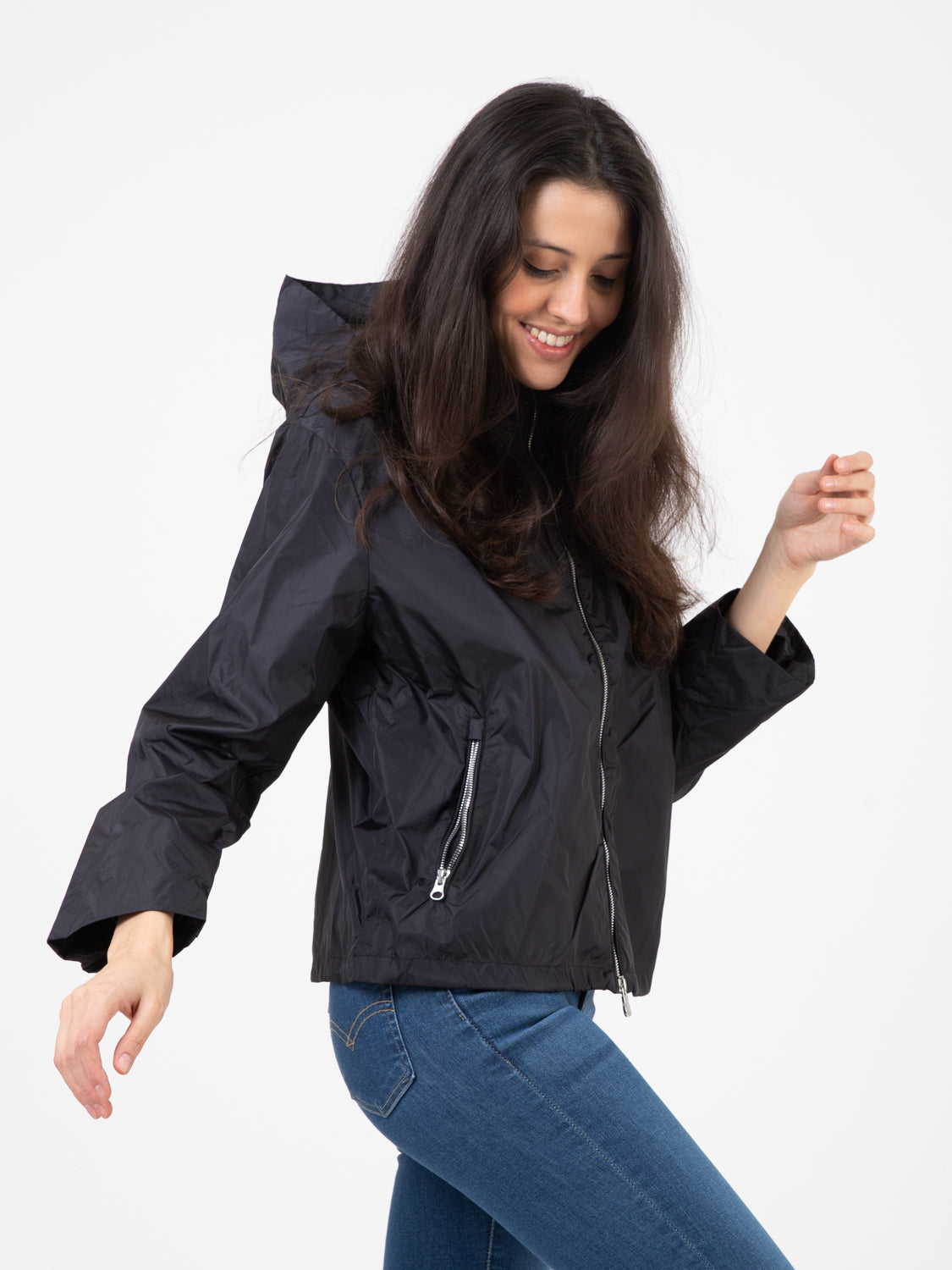 Hope Mega16 hooded jacket black