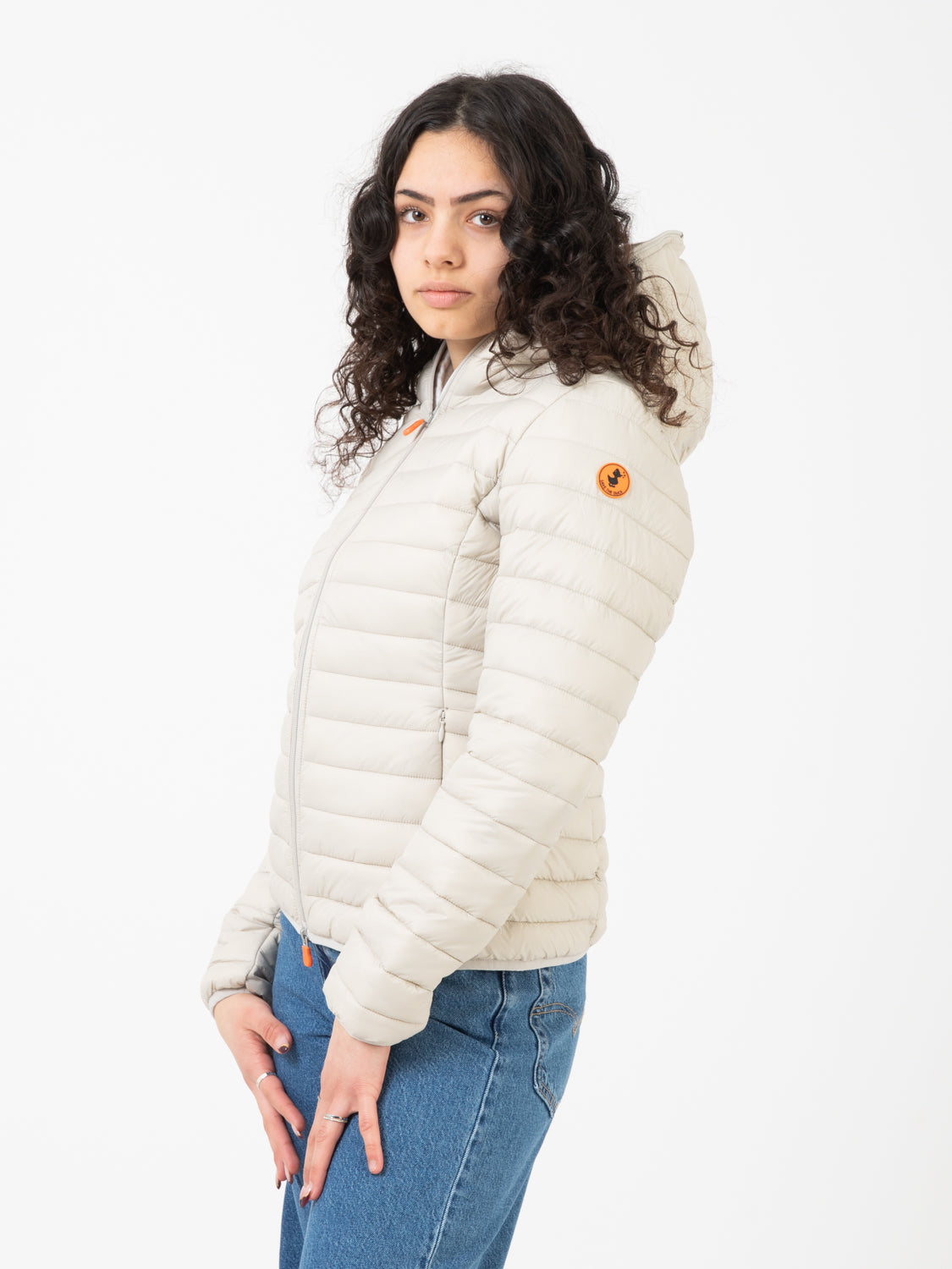 Giga16 Dizy rainy beige down jacket