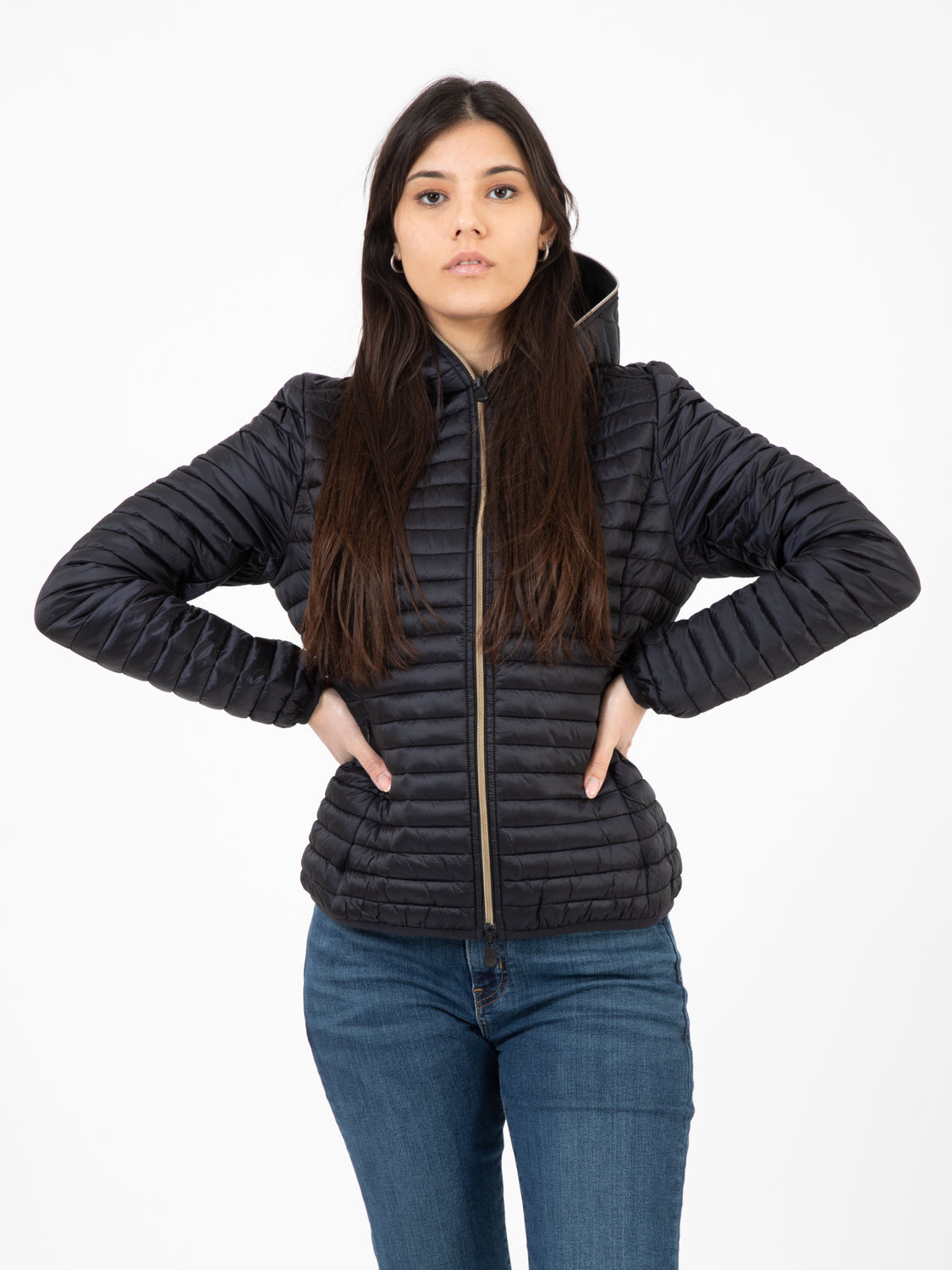 Iris16 Alexa black down jacket