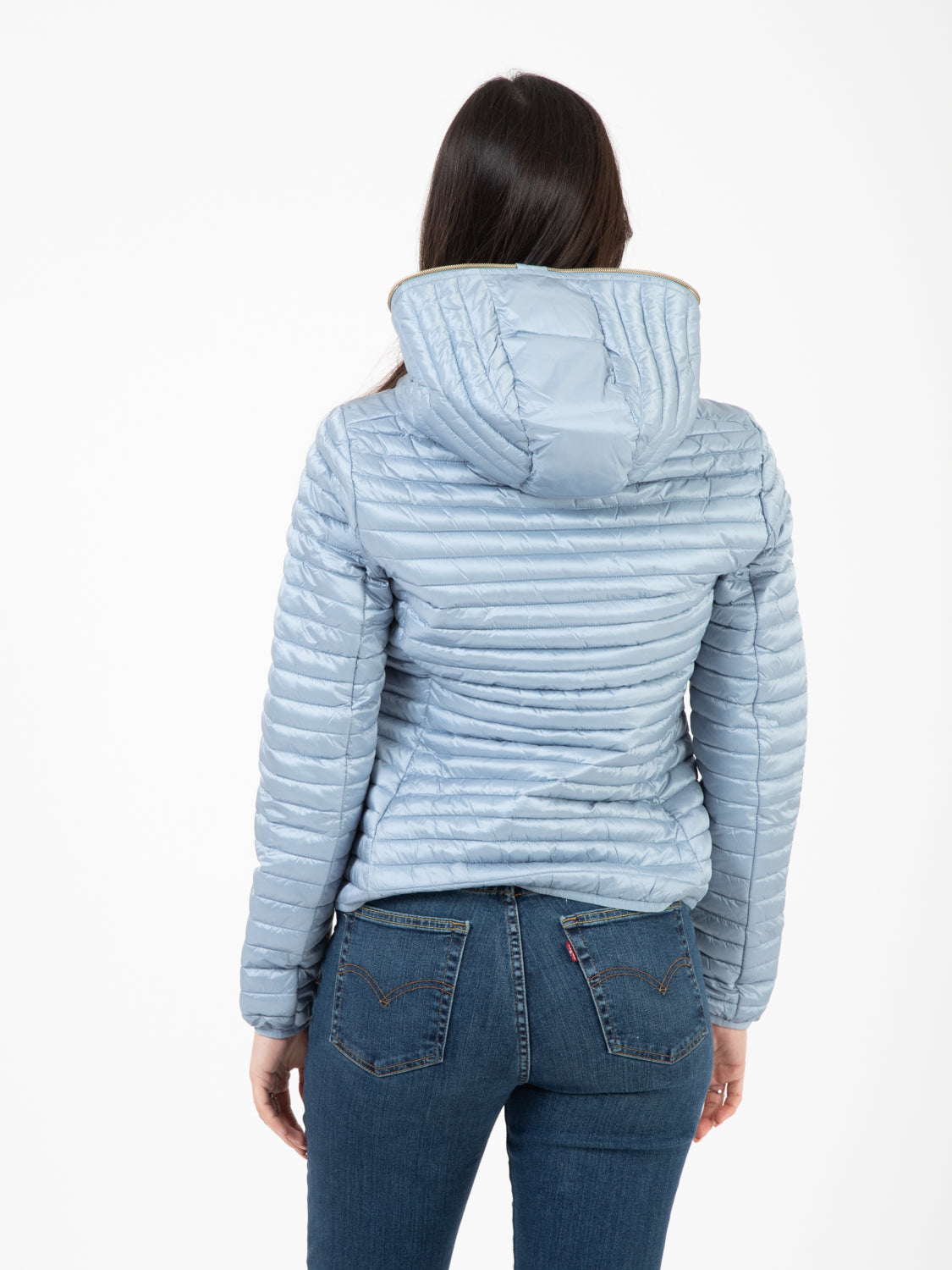 Iris16 Alexa dusty blue down jacket