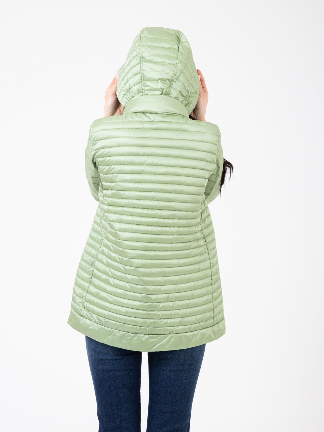 Iris16 Alima mint green down jacket