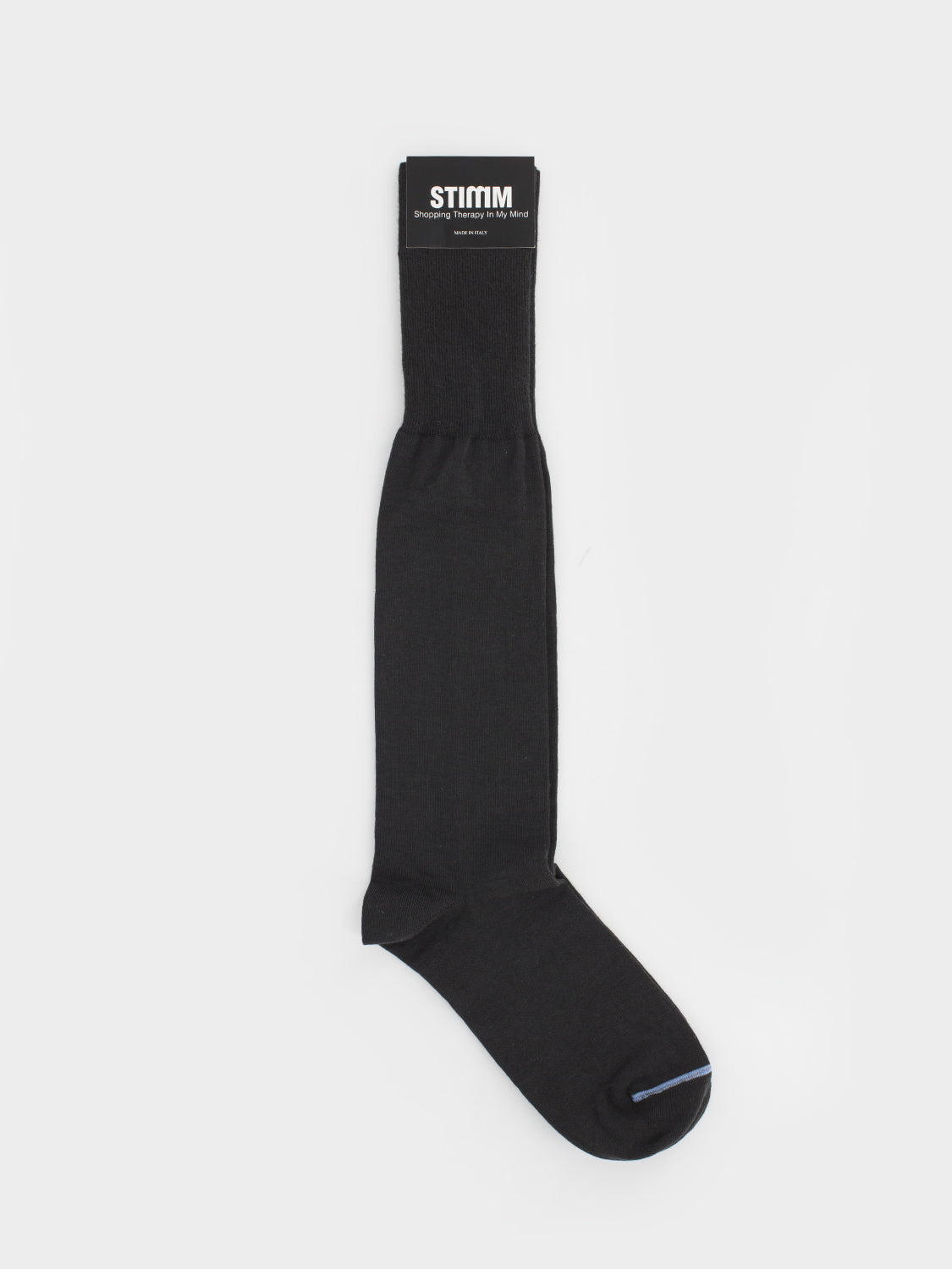Long grey cotton socks