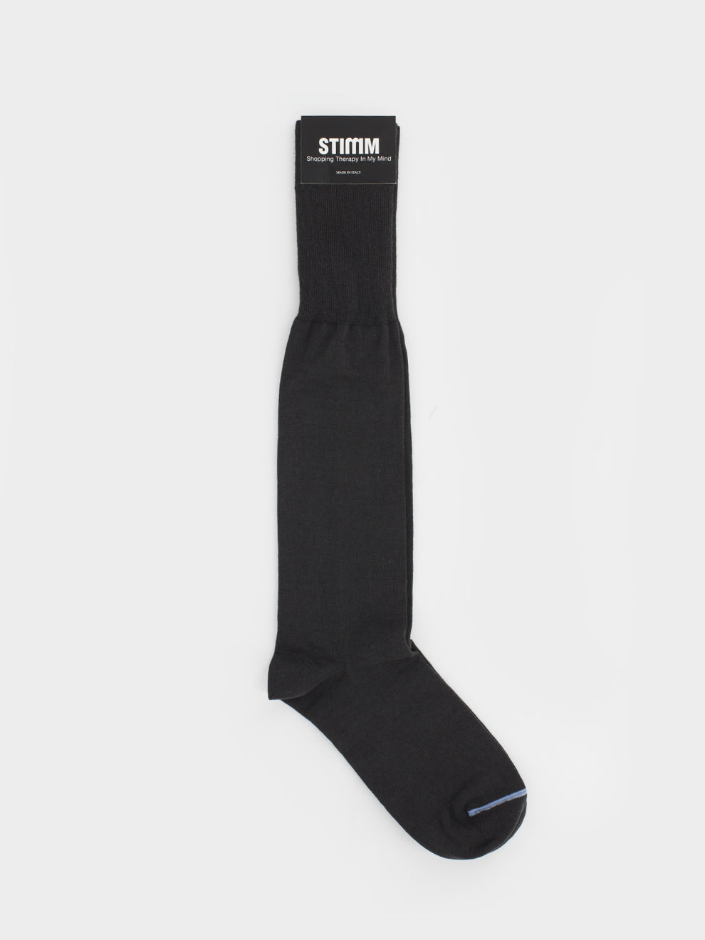 Long grey cotton socks