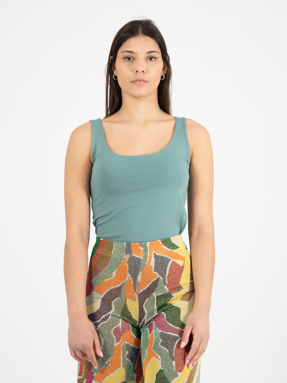 Military Cotton Tank Top