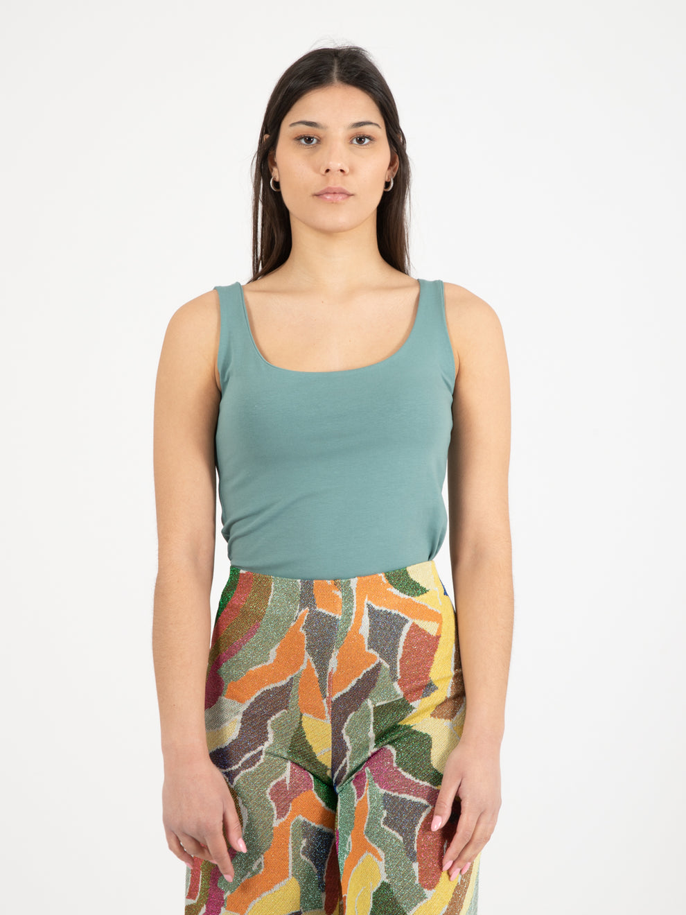 Military Cotton Tank Top