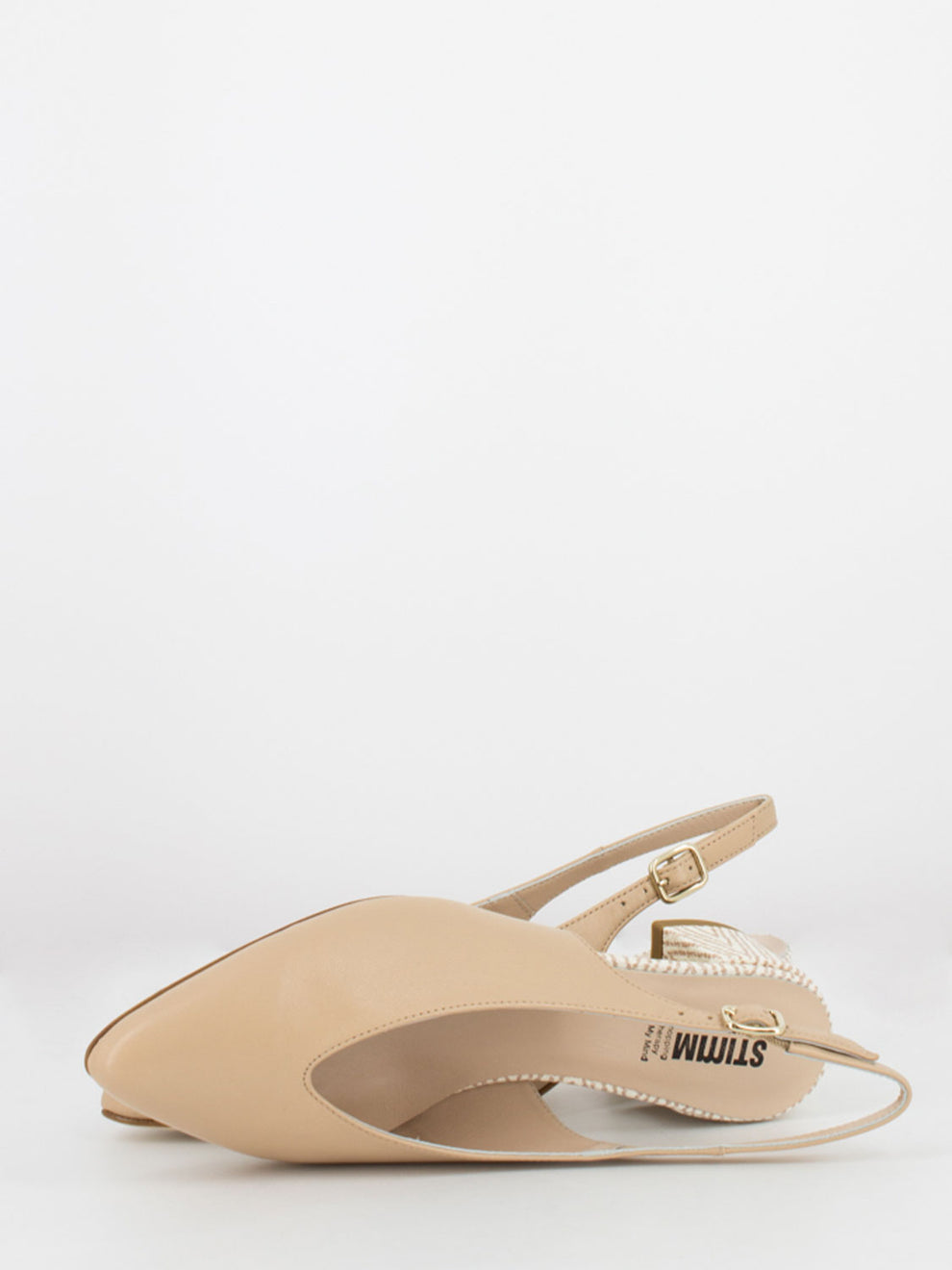 Chanel crema con tacco in fantasia