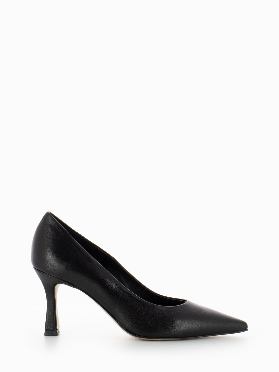 Décolleté in nappa nero