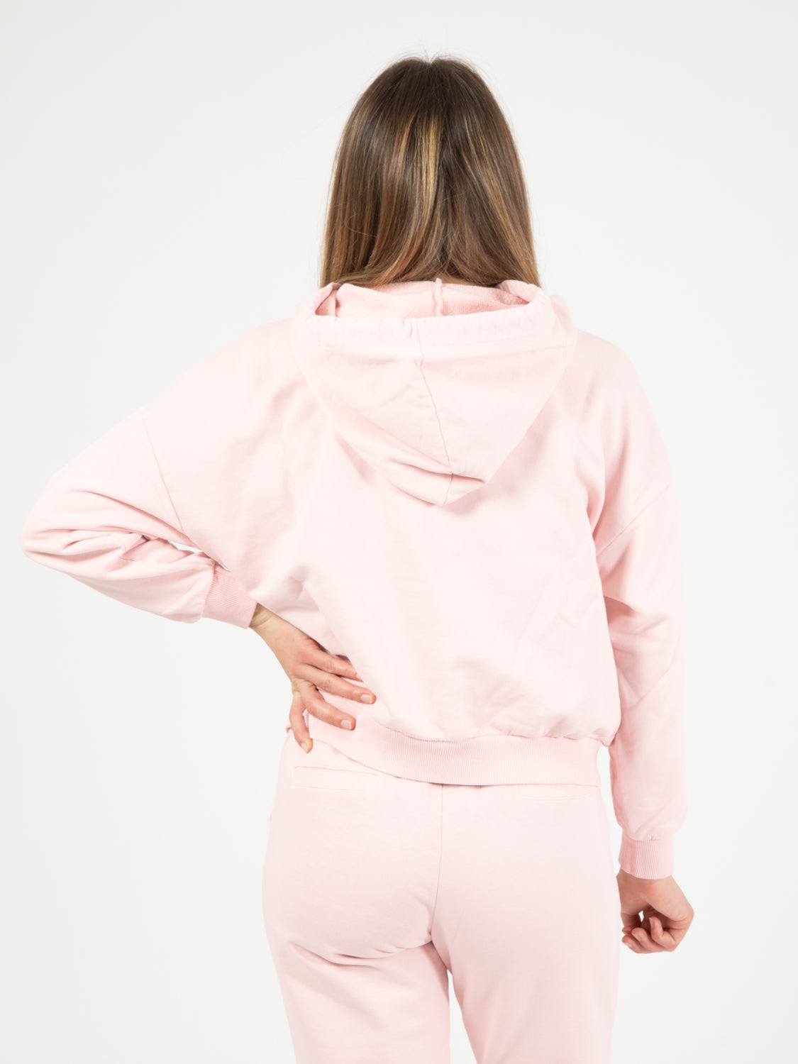 Pink cotton sweatshirt