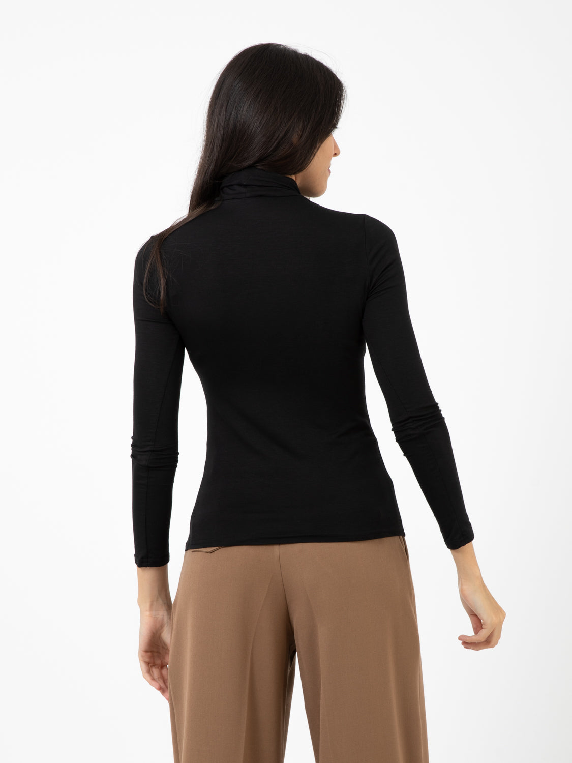 Maglia collo alto nero