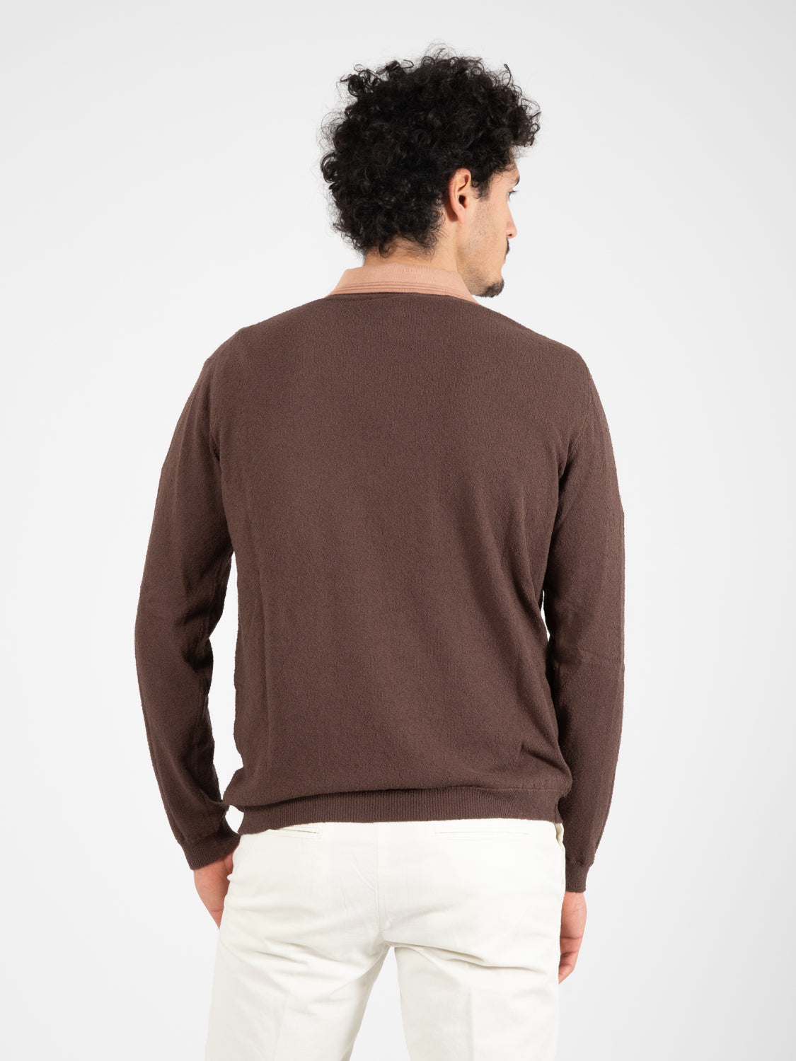 Maglia girocollo moka