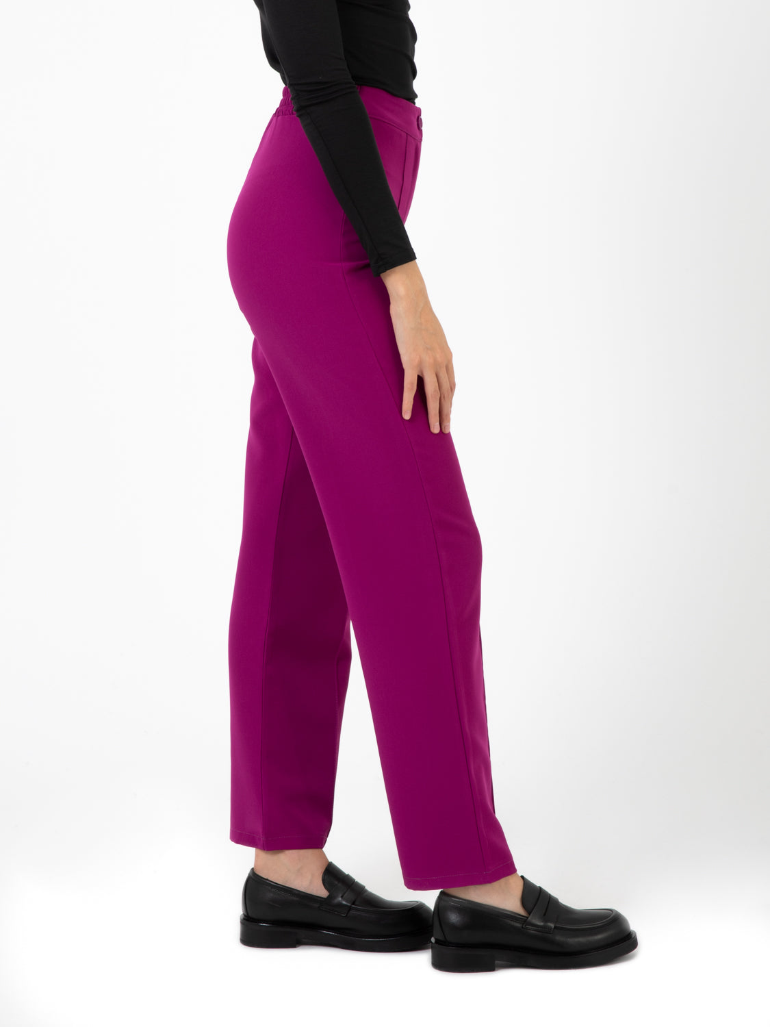 Pantaloni azalea con cucitura frontale