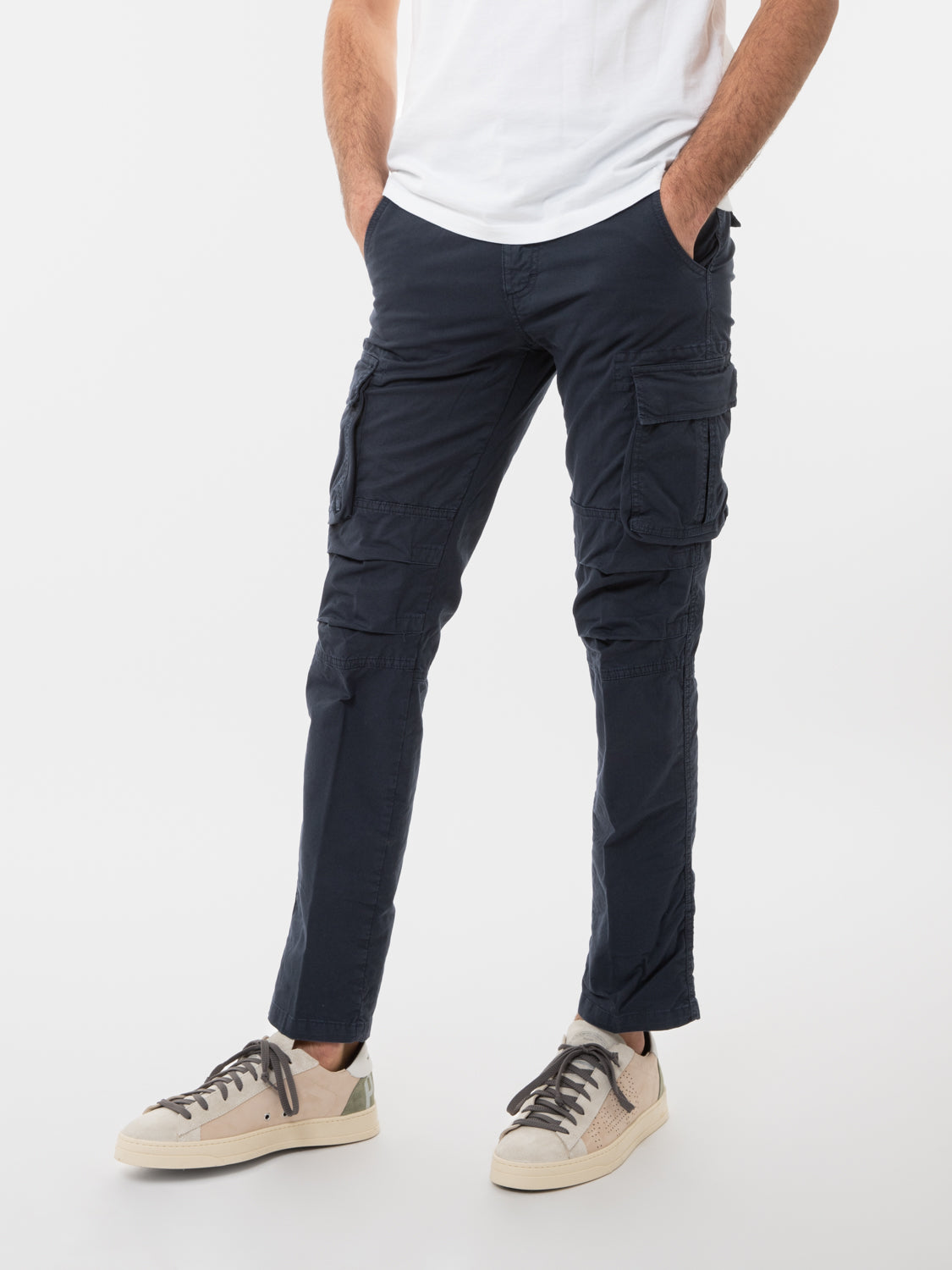 Pantaloni Cargo navy