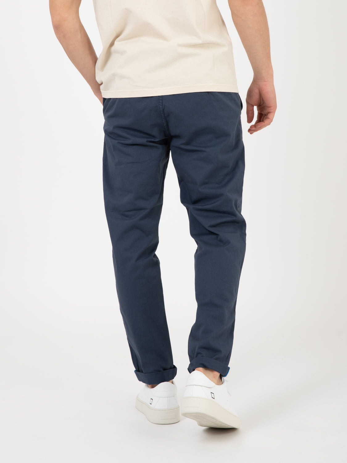 Pantaloni chino Iber blu inchiostro