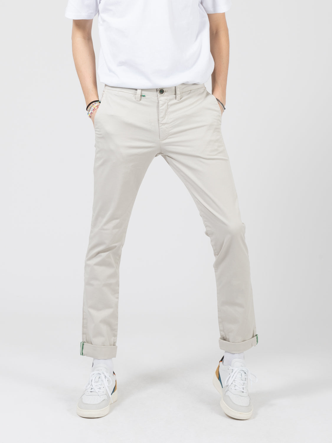 Ritz Ecru Chino Pants