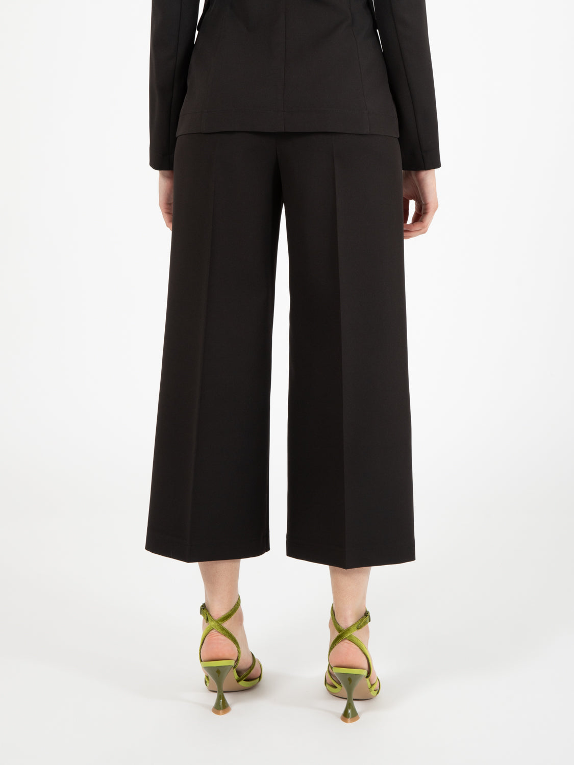Pantaloni Cropped nero