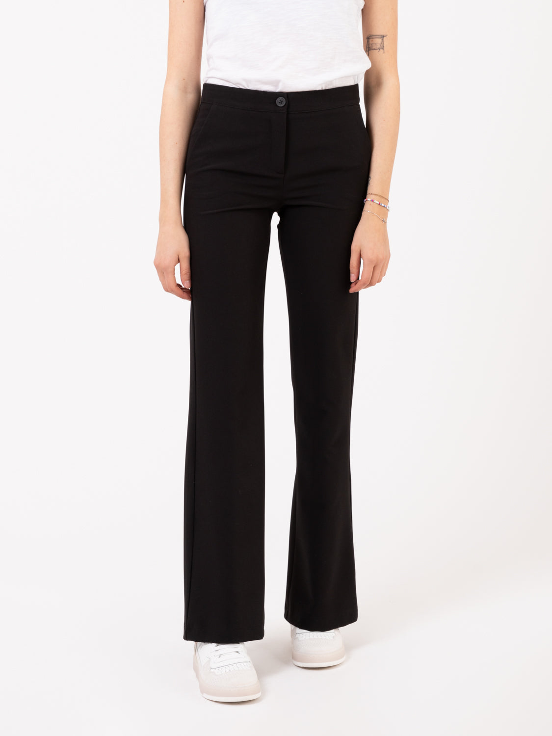 plus size dress tops STIMM - Black Flared Dress Pants plus size dress tops STIMM - Black Flared Dress Pants