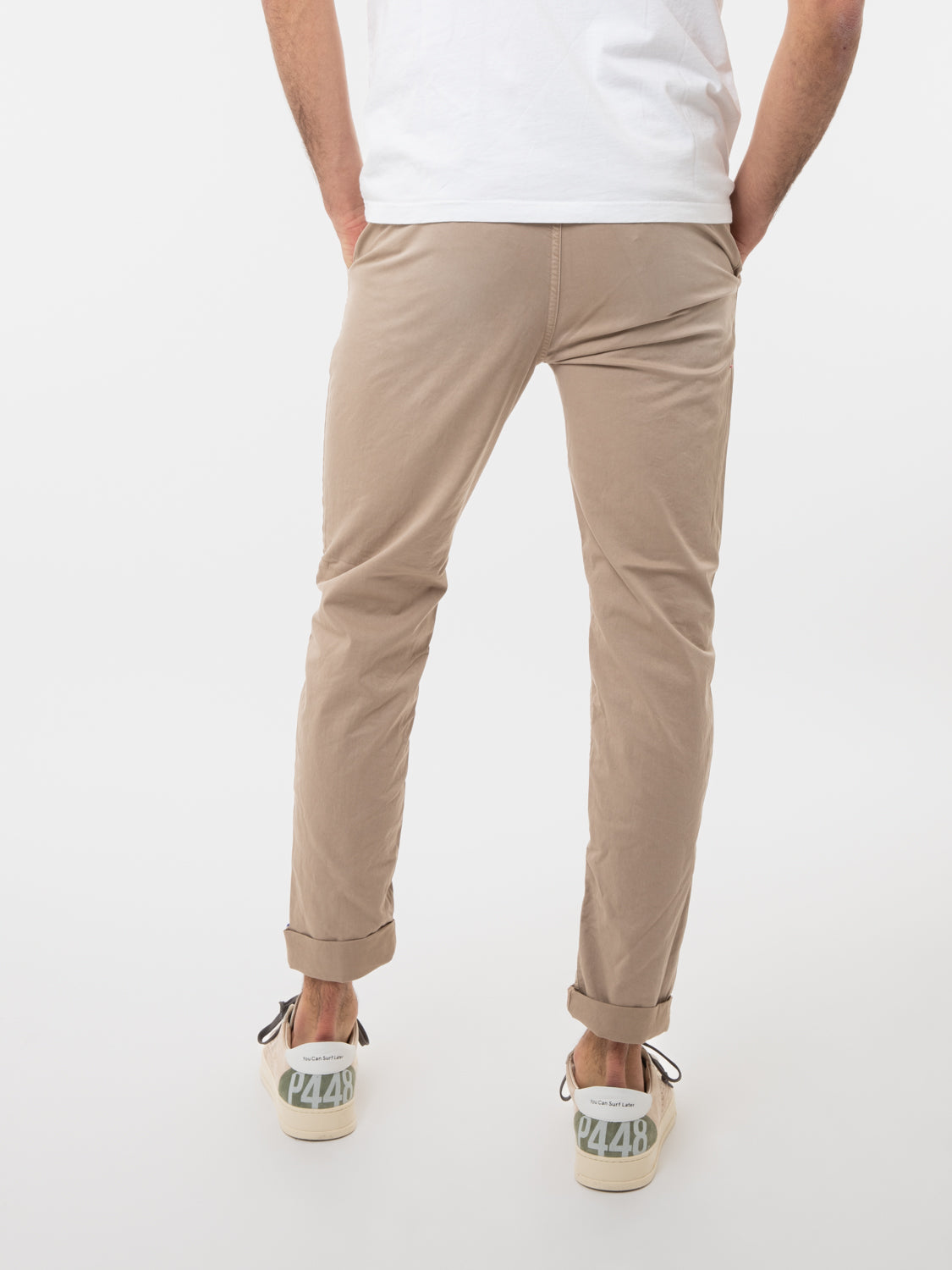 Pantaloni Mirtos sabbia