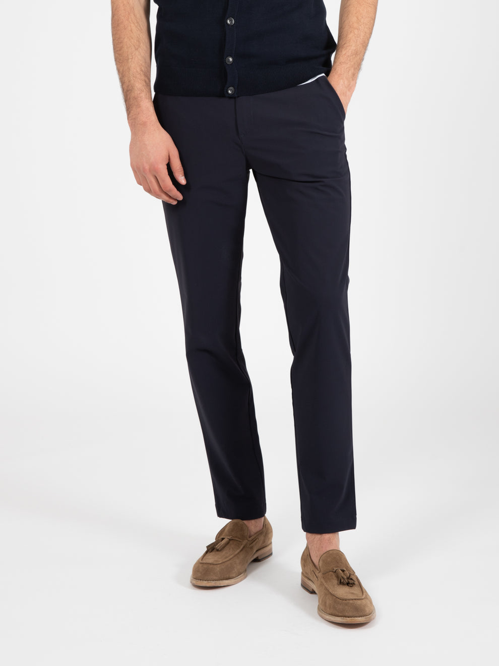 Pantaloni tecnici active blu