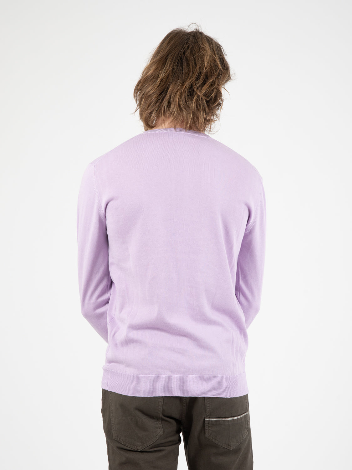 Wisteria cotton crew neck